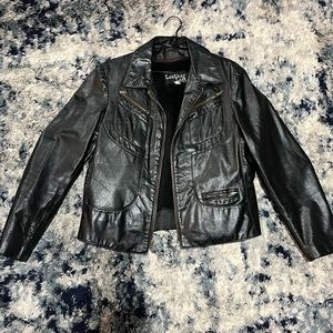Leather loft vintage 80’s leather jacket size 44
